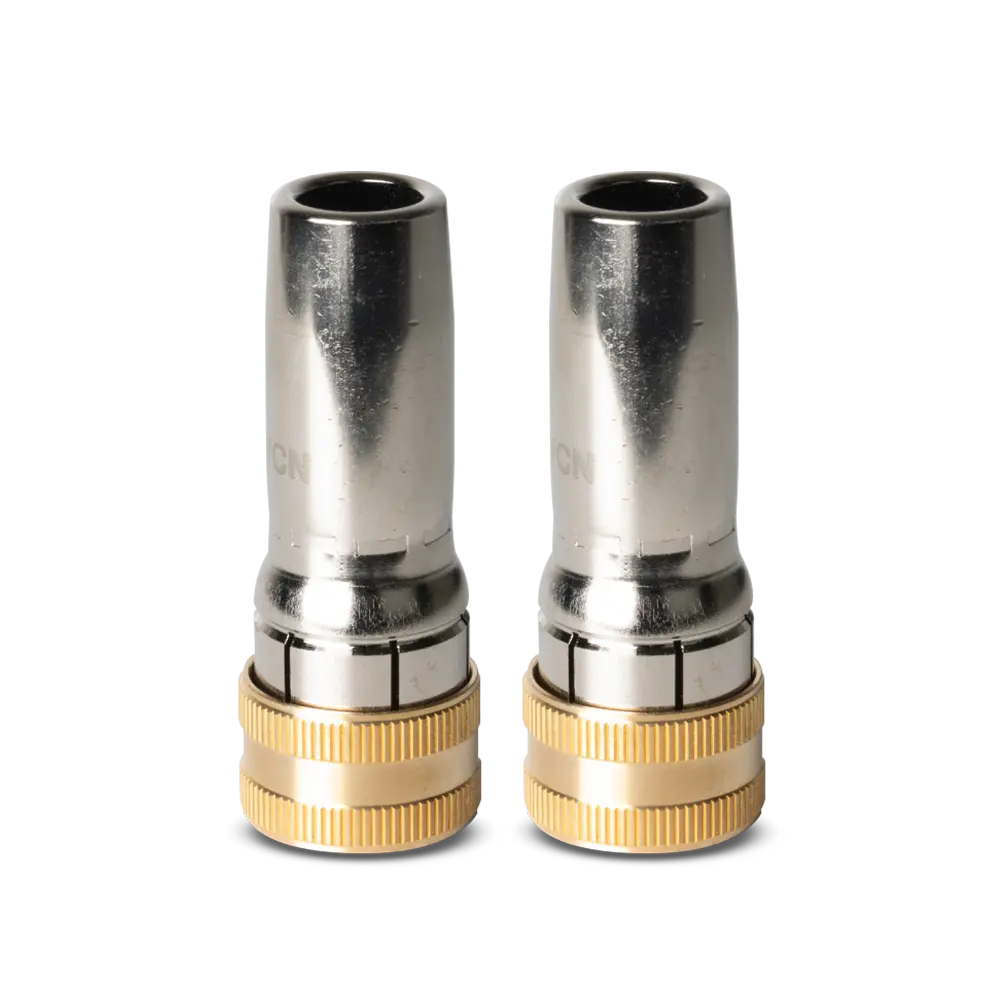 UNIMIG M580W Conical Gas Nozzle With Insulator 2-Pack U11057