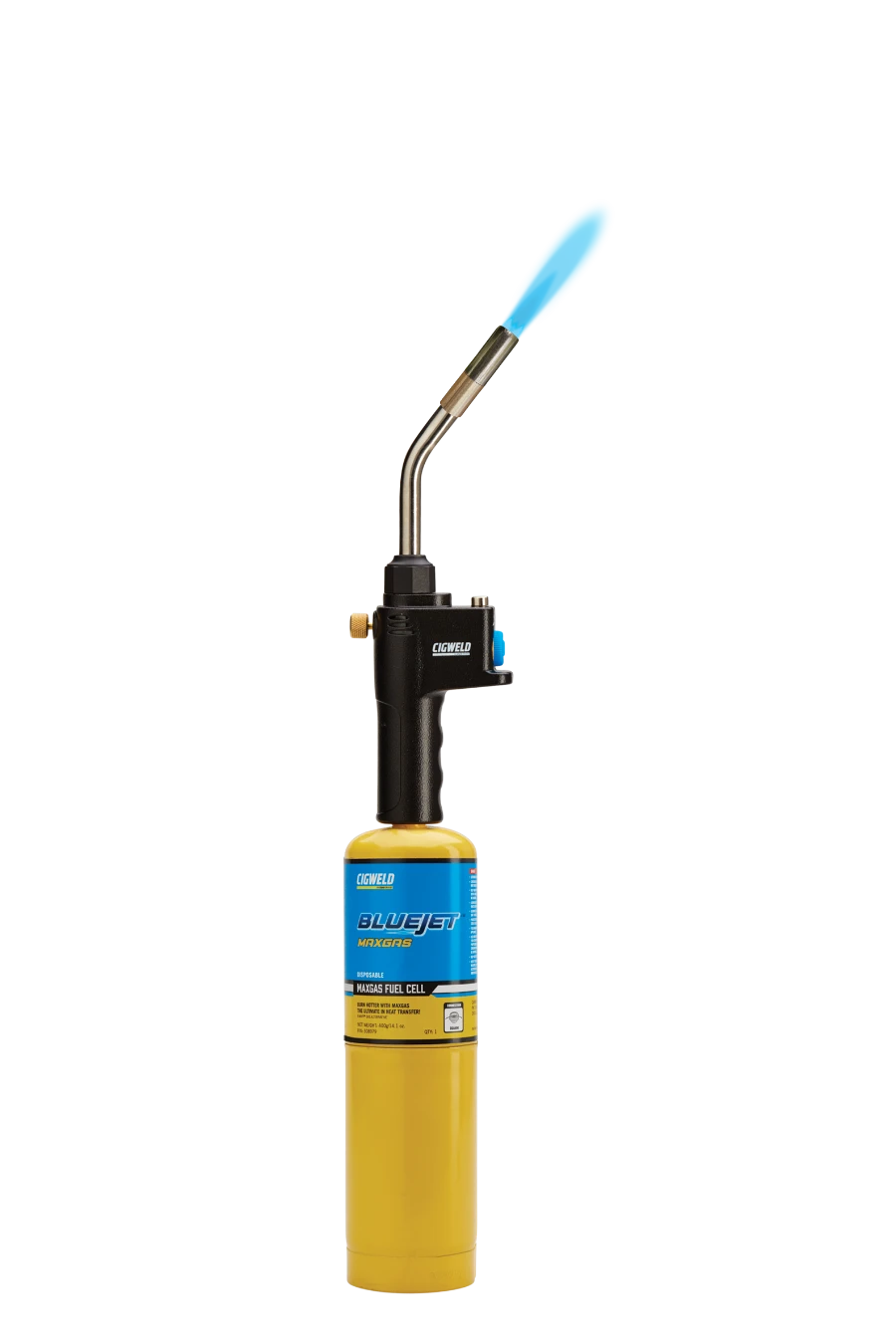 Cigweld JET407 Super Cyclone Flame Torch & Maxgas Fuel Cell, — image 6