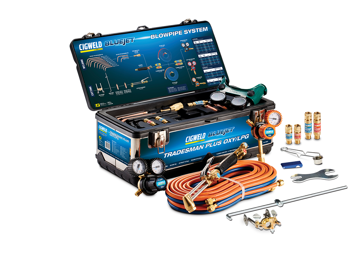 Cigweld BlueJet Tradesman Plus Oxygen/LPG 208021 | Electroweld