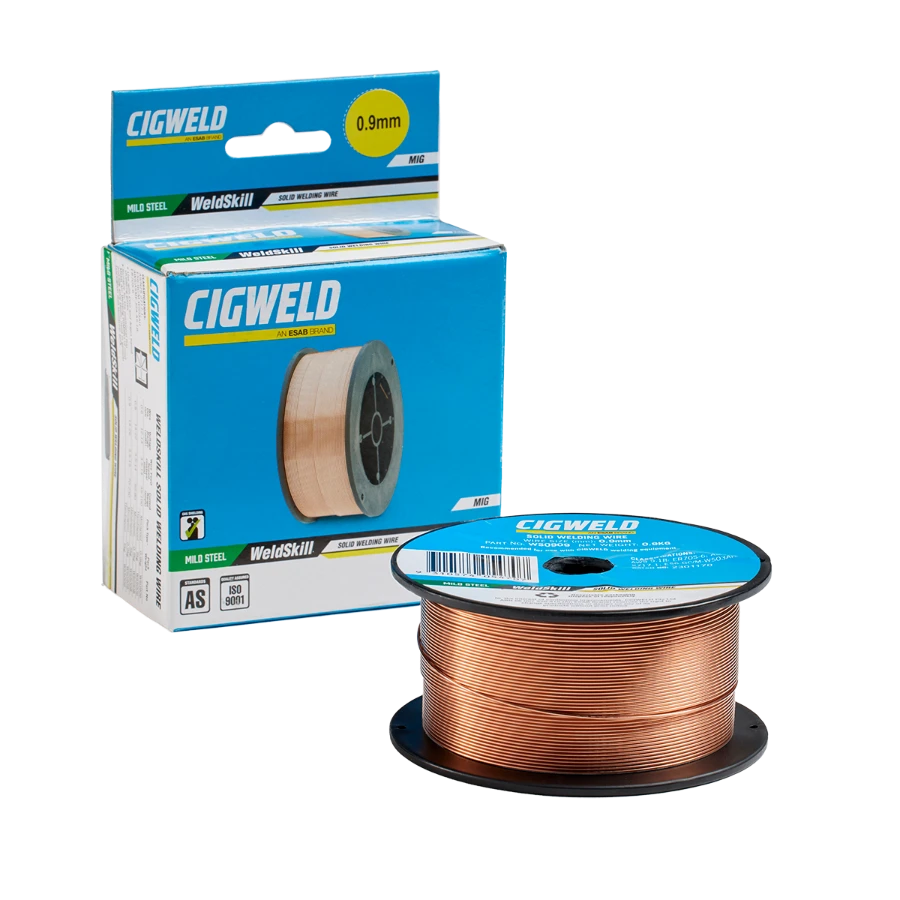 Cigweld Weldskill Solid Wire (ER70S-6) - Mig Wire - 0.9mm,