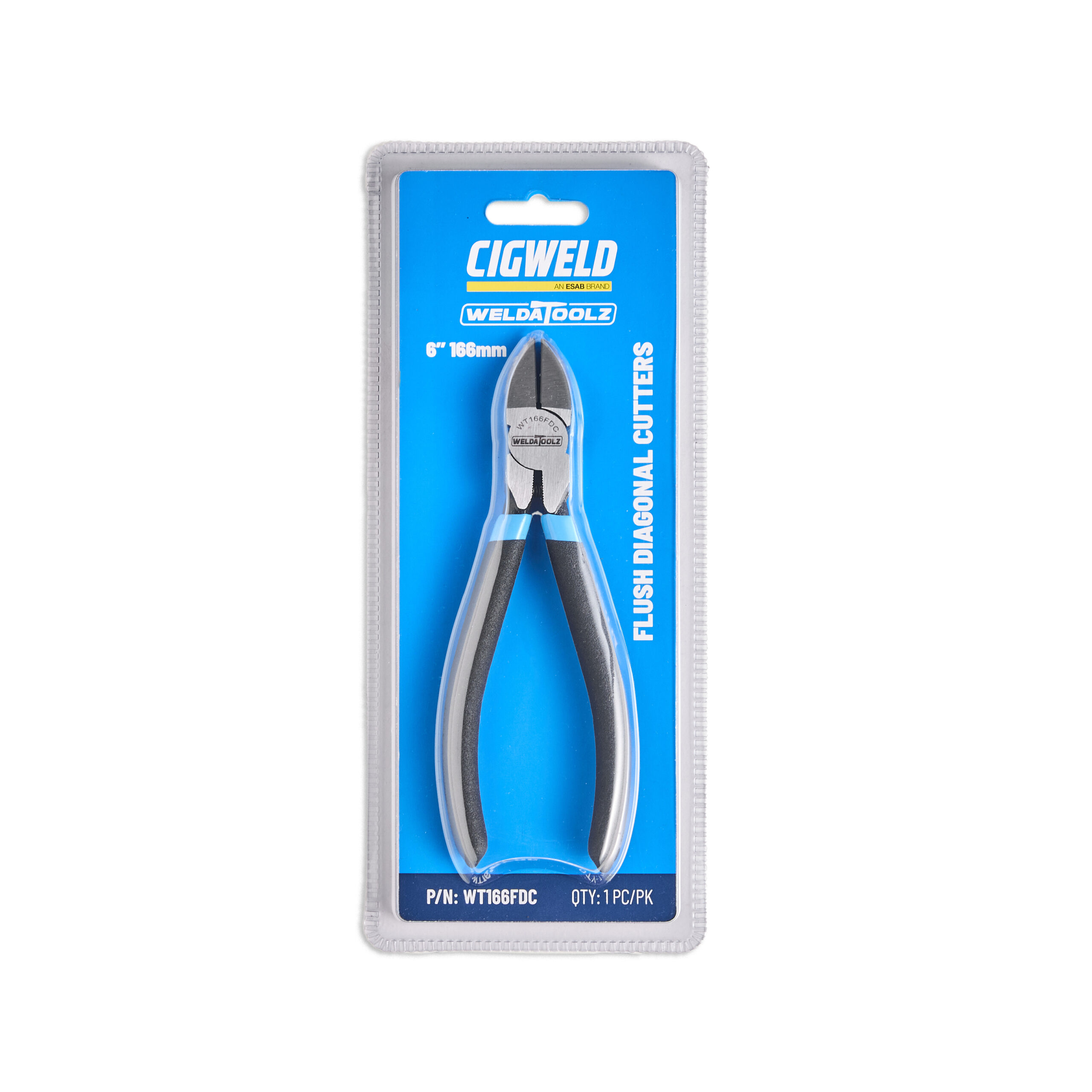 Cigweld Flush Diagonal Cutters WT166FDC | Electroweld — image 6