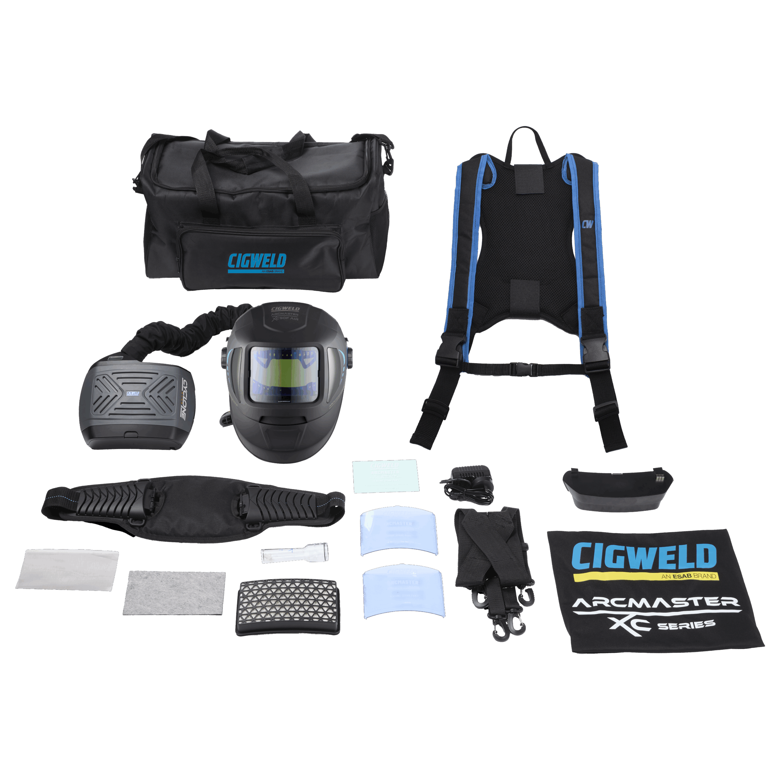 Cigweld Arcmaster XC90F with Cyclone PAPR Pro Kit 45XC90F2AIR — image 16
