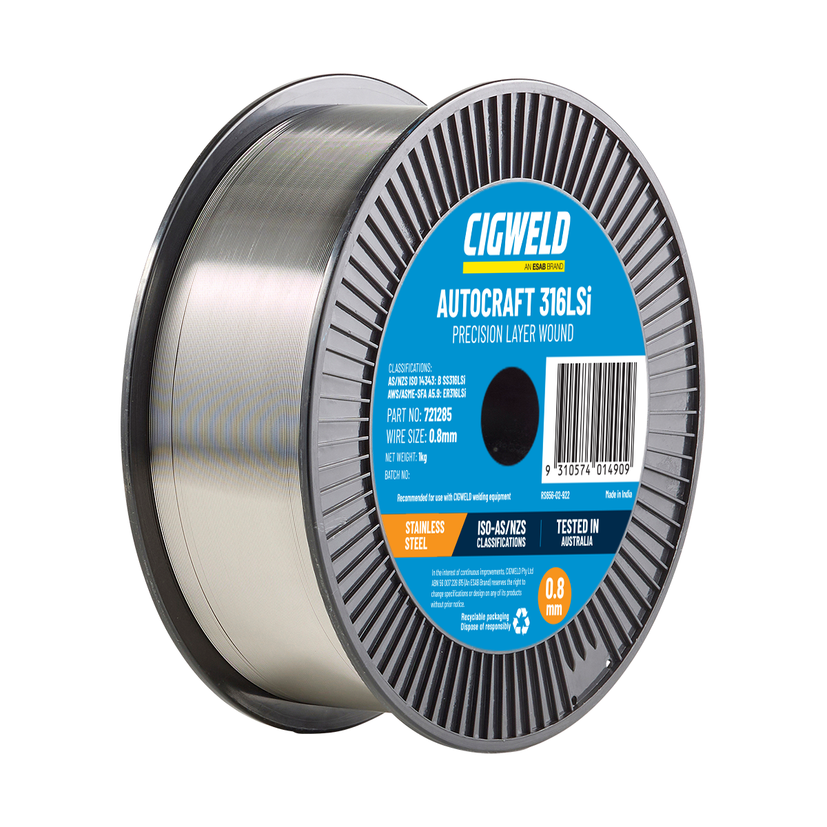 Cigweld Autocraft 316LSi (ER316LSi) - Mig Wire | Electroweld — image 4