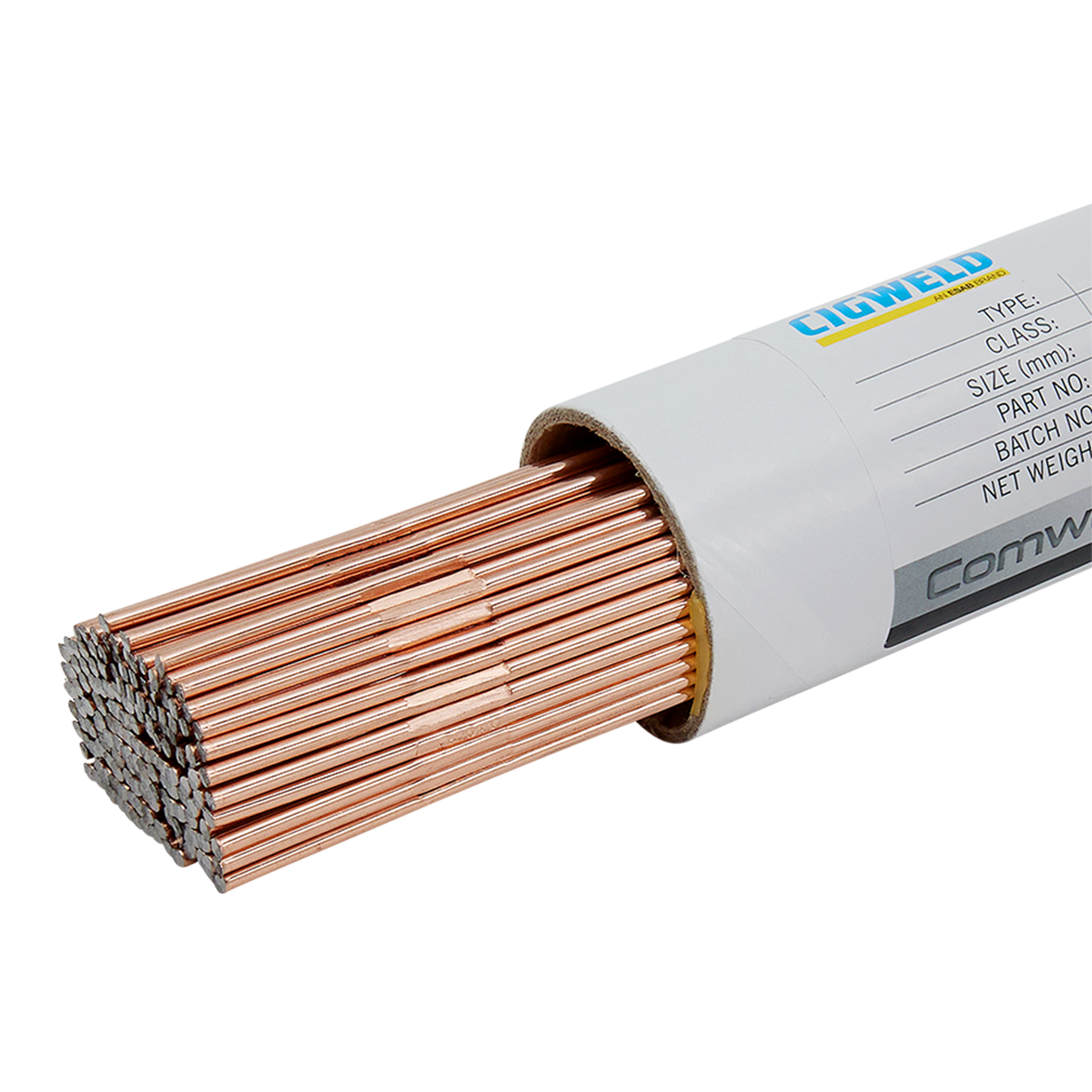 Cigweld Comweld LW1-6 Mild Steel Tig Rods - 2.4mm | Electroweld — image 4
