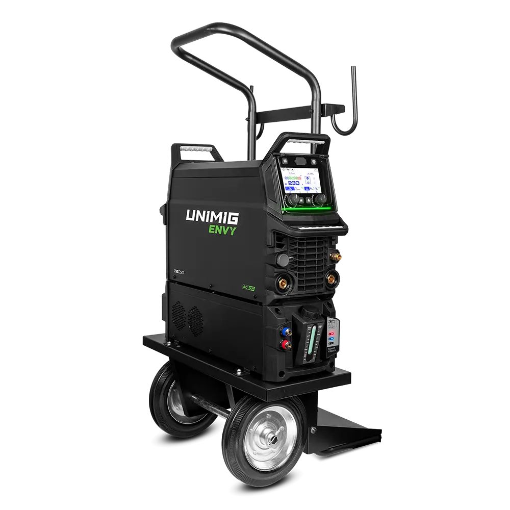 UNIMIG Envy TIG 230 AC/DC With Water Cooler & Trolley Package