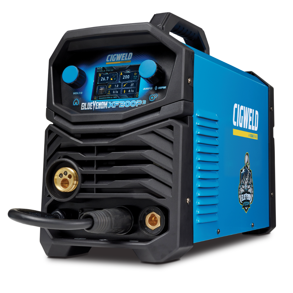 Cigweld BlueVenom XF200P3 - Multiprocess Welding Inverter w/ — image 4