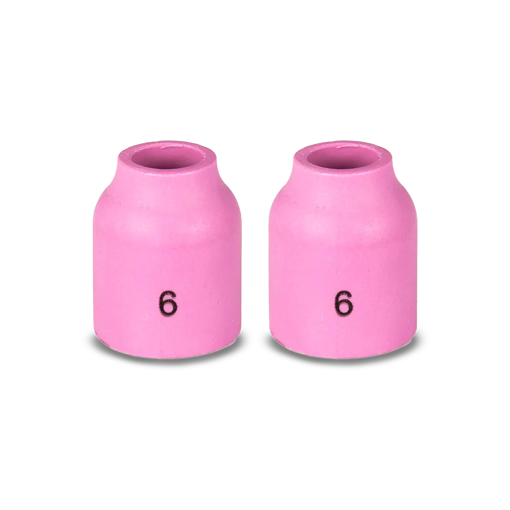 UNIMIG Gas Lens Ceramic Tig Cup Size 6 Suits 9/17/18/20/26