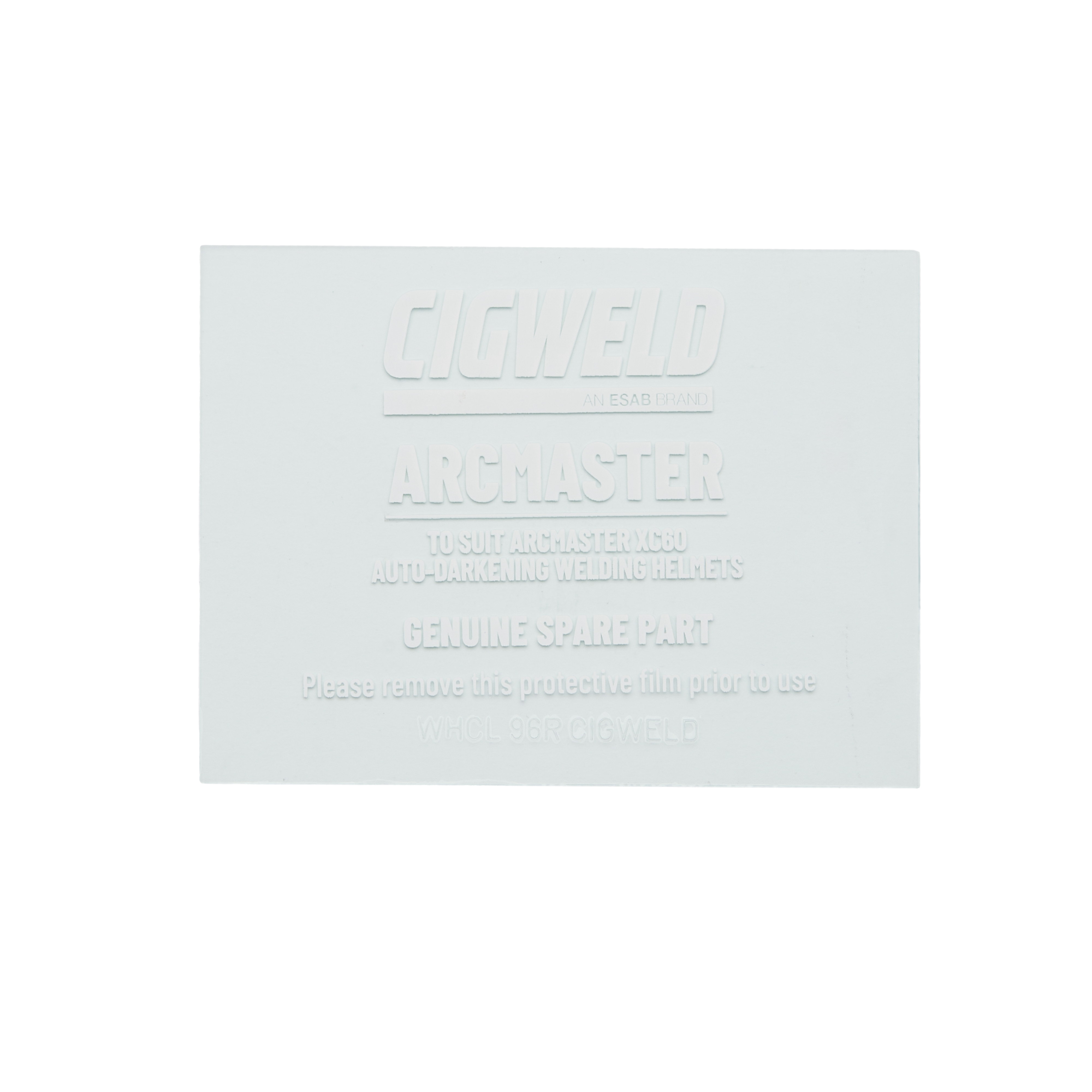 Cigweld Arcmaster XC60 Rear Cover Lens 3pc/pk WHCL96R — image 6