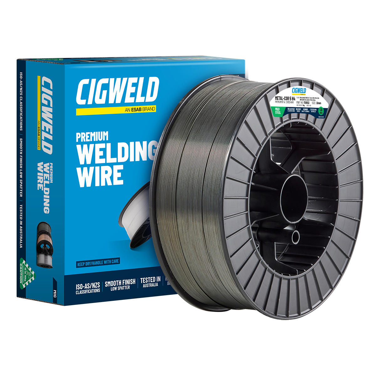 Cigweld Metal-Cor 5 H4 (E70C-6M H4) - MCAW - 1.2mm, 15kg