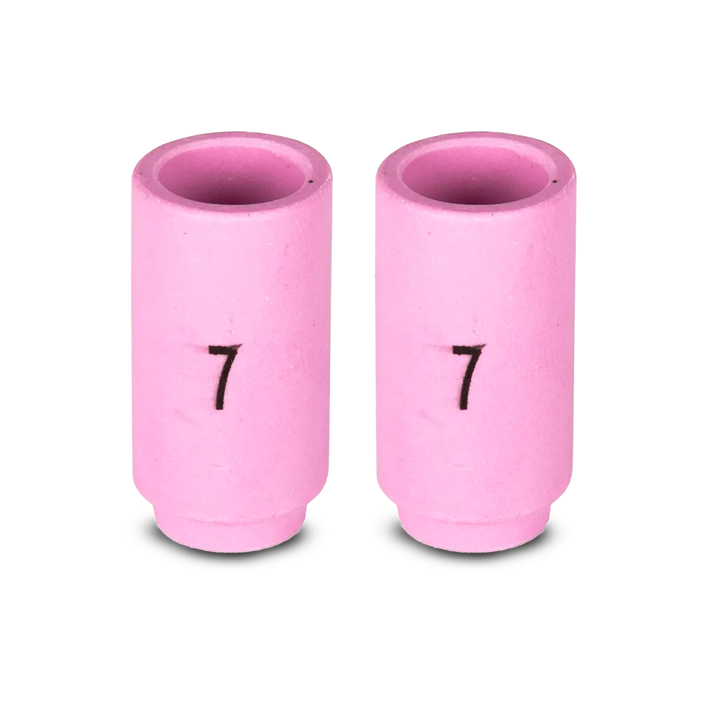 UNIMIG Ceramic Tig Cup Suits 9/20 Size 7 2-Pack P13N11