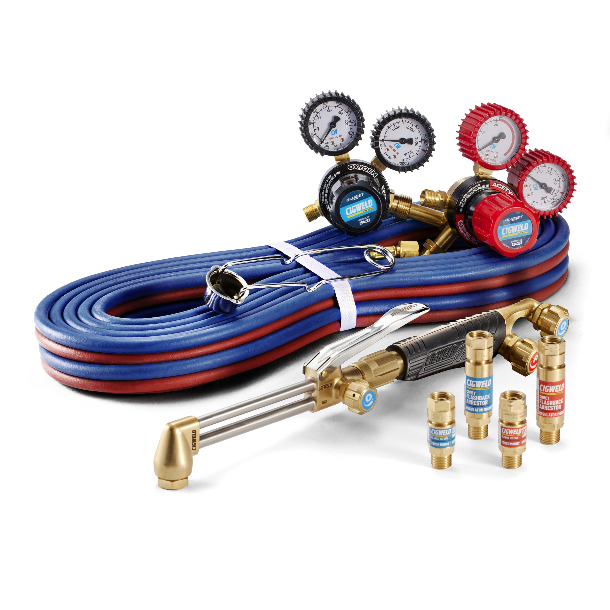 Cigweld BlueJet Gas Slab Oxygen/Acetylene 208026SL | Electroweld
