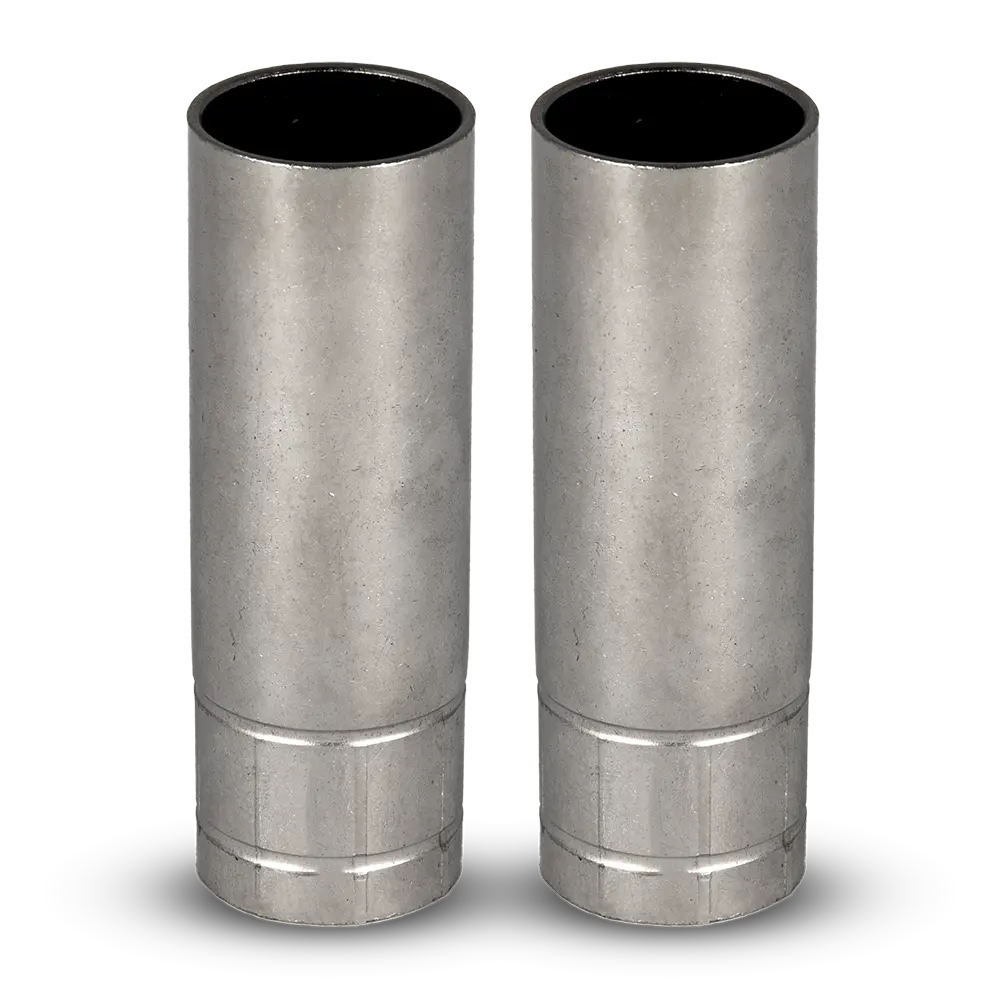 UNIMIG Cylindrical Gas Nozzle Suits M15 - 2 Pack PGN15CYL