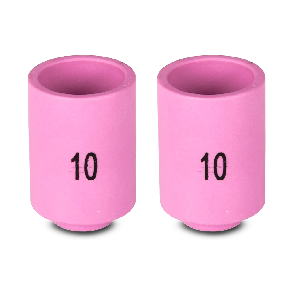 UNIMIG Ceramic Tig Cup Suits 9/20 Size 10 2-Pack P13N13