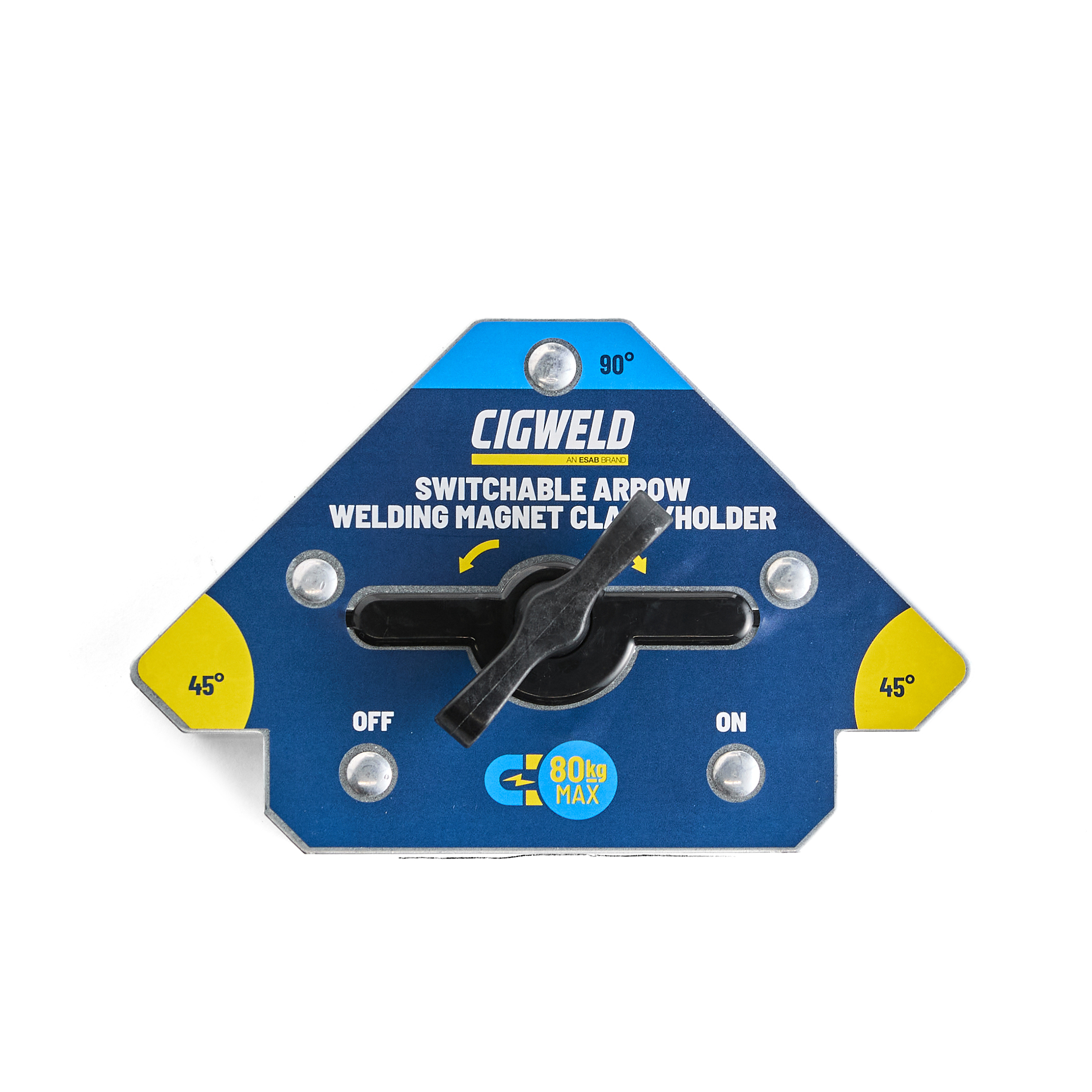 Cigweld Switchable Arrow Magnets - 80kg 646786 | Electroweld