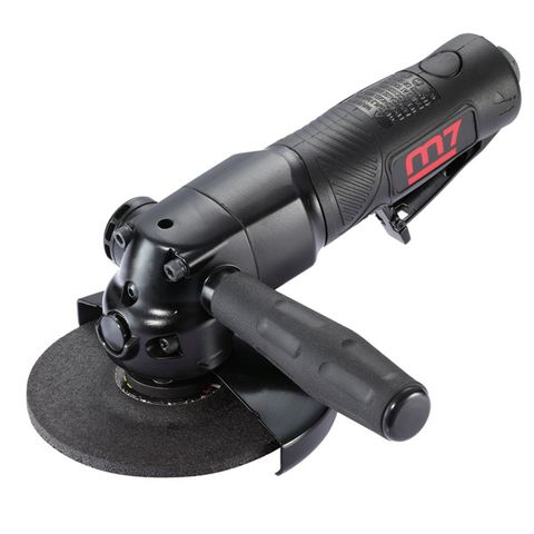 M7 ANGLE GRINDER 100MM, EXTRA HEAVY DUTY, 1.3HP, SAFETY LEVER THROTTLE WITH SIDE HANDLE, SPINDLE SIZE: M10X1.5