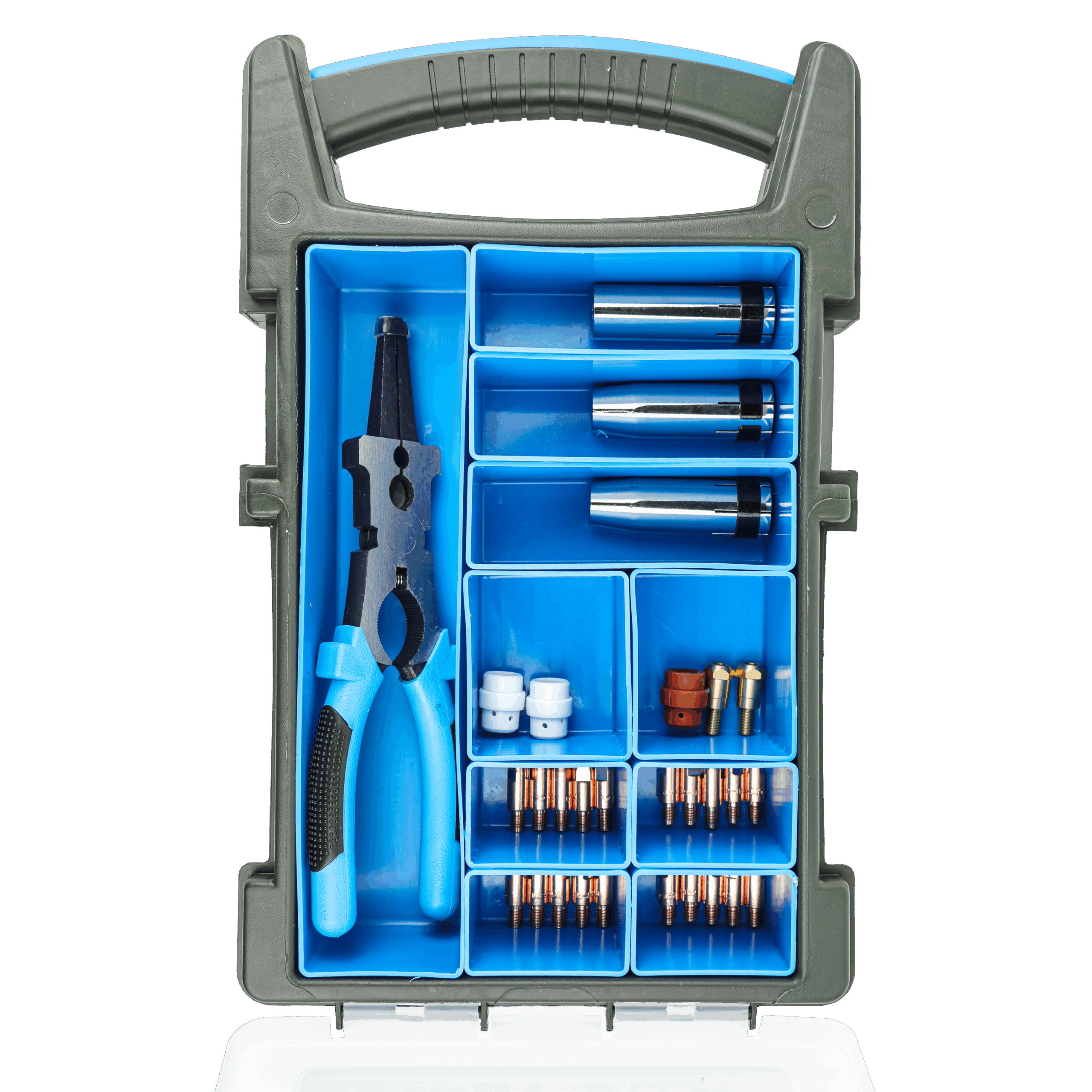 Cigweld MIG Front End BZL 24 Consumables Kit - 29 Piece Kit — image 4